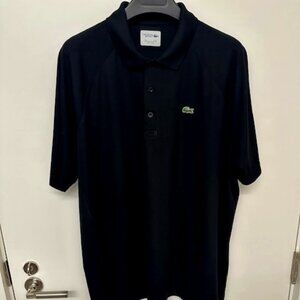 Lacoste Sport Men's Polo Shirt.  Black.  4XL